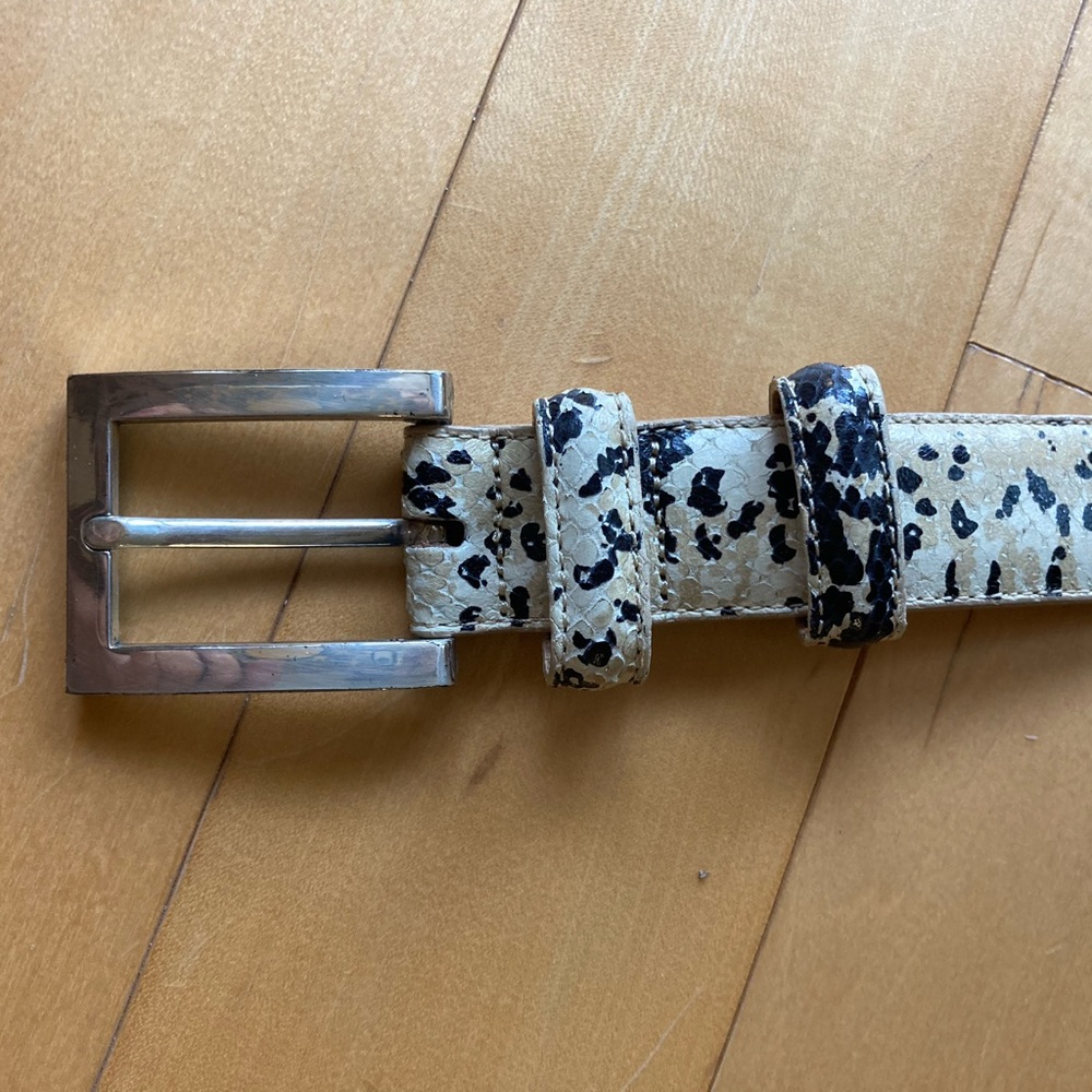 Brighton python print belt - Picture 2 of 5